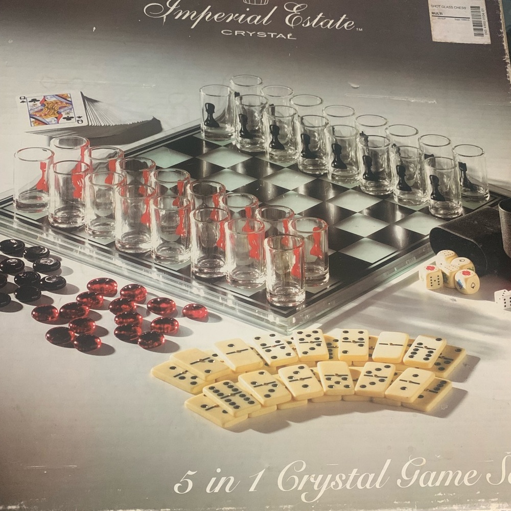 5 in 1 Crystal shot game set